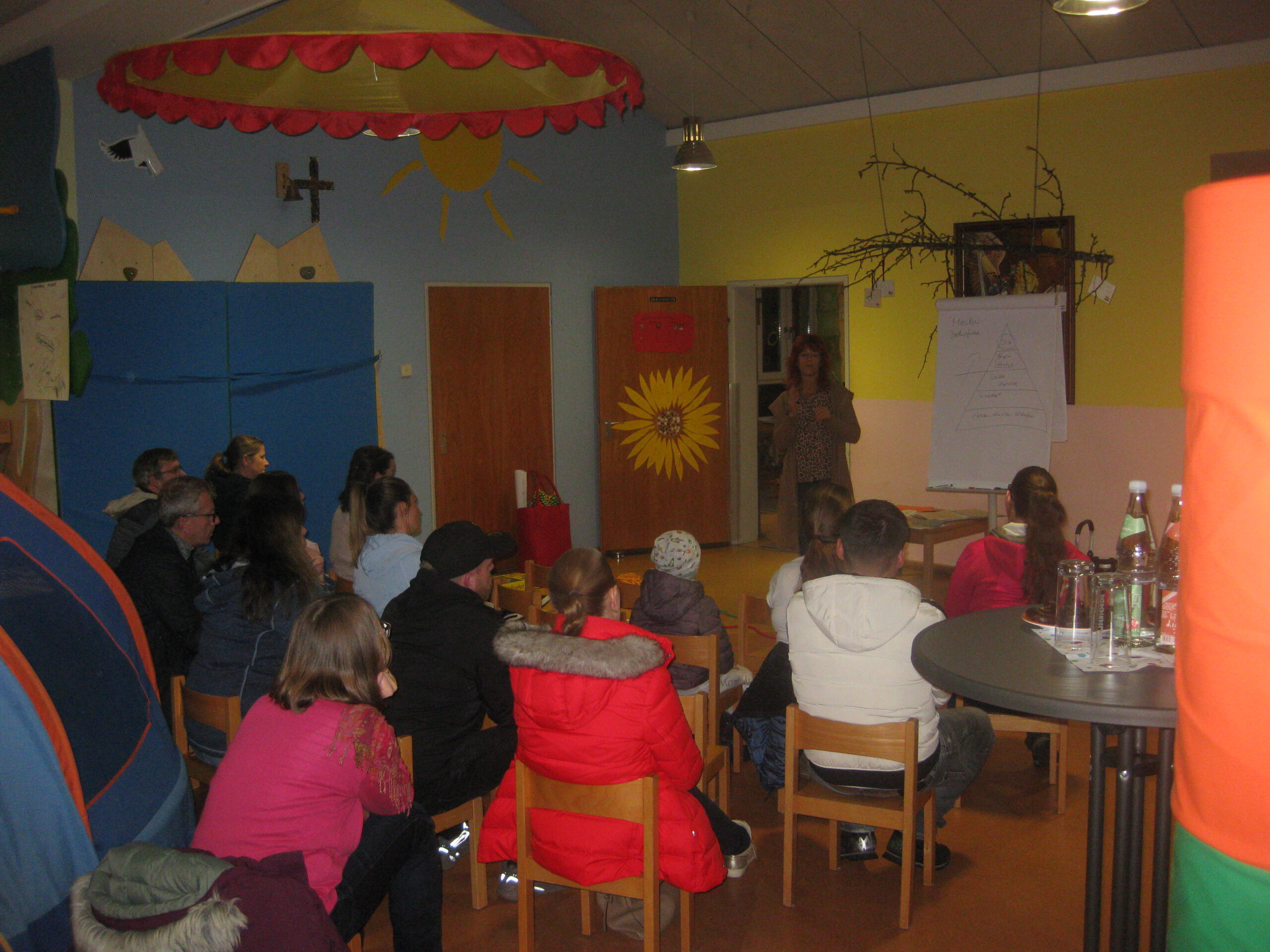 Elternabend "Wie mache ich mein Kind fit" - St. Michael Kindergarten Metten